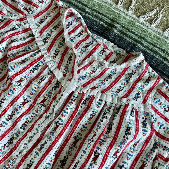 Vintage Disney x lanz of Salzburg cotton Mickey nightgown - Picture 2 of 6